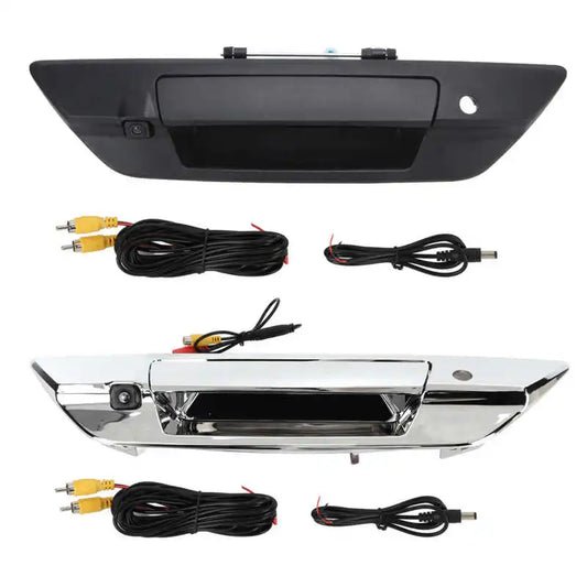 Car Trunk Handle Color Backup Camera IP66 Waterproof 150‑170° Wide Angles for Hilux 2017 2018 2019 2020 2021 Reversing Cam