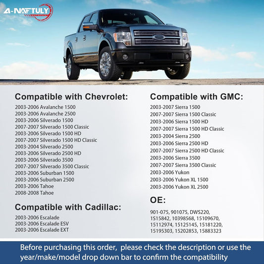 15883323 Front Driver Side Master Power Window Switch Fits for 2003-2007 Chevrol