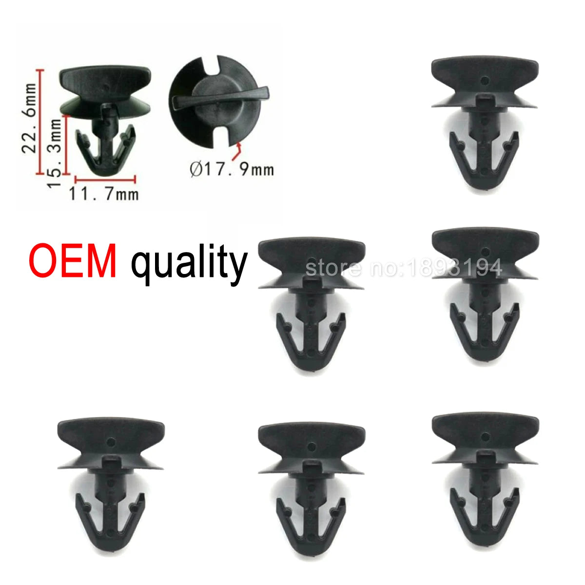 10/50/100X / 500X OEM Front Fender Catch for Benz A0029880542 0029880542