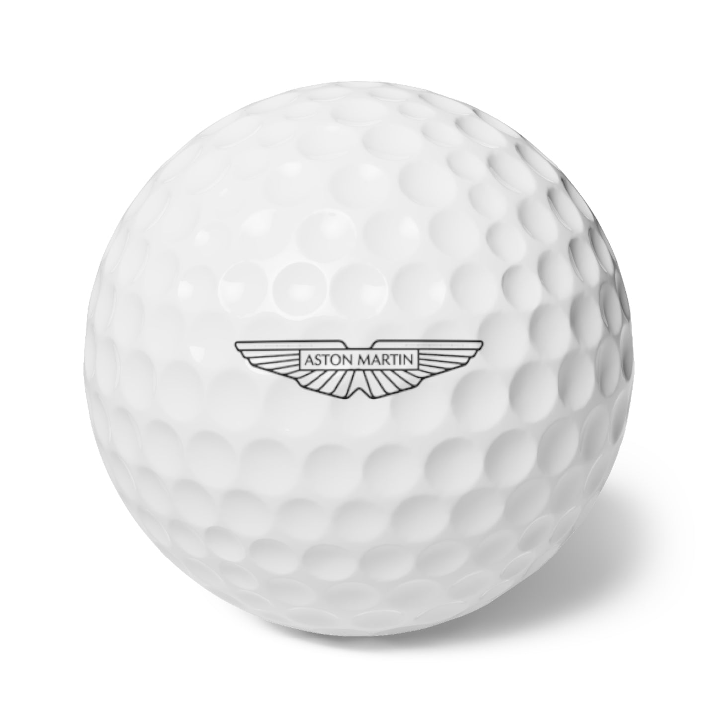 Aston Martin Golf Balls Set, 6 Premium Golf Balls for Golf Enthusiasts, Unique Gift for Father's Day, Elegant Sports Gift