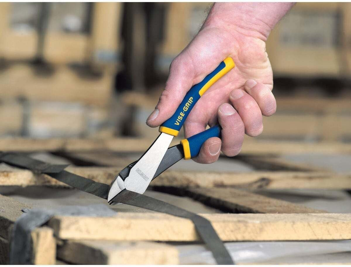 VISE-GRIP Diagonal Cutting Pliers, 8", 2078308, Nichel Chromium Steel