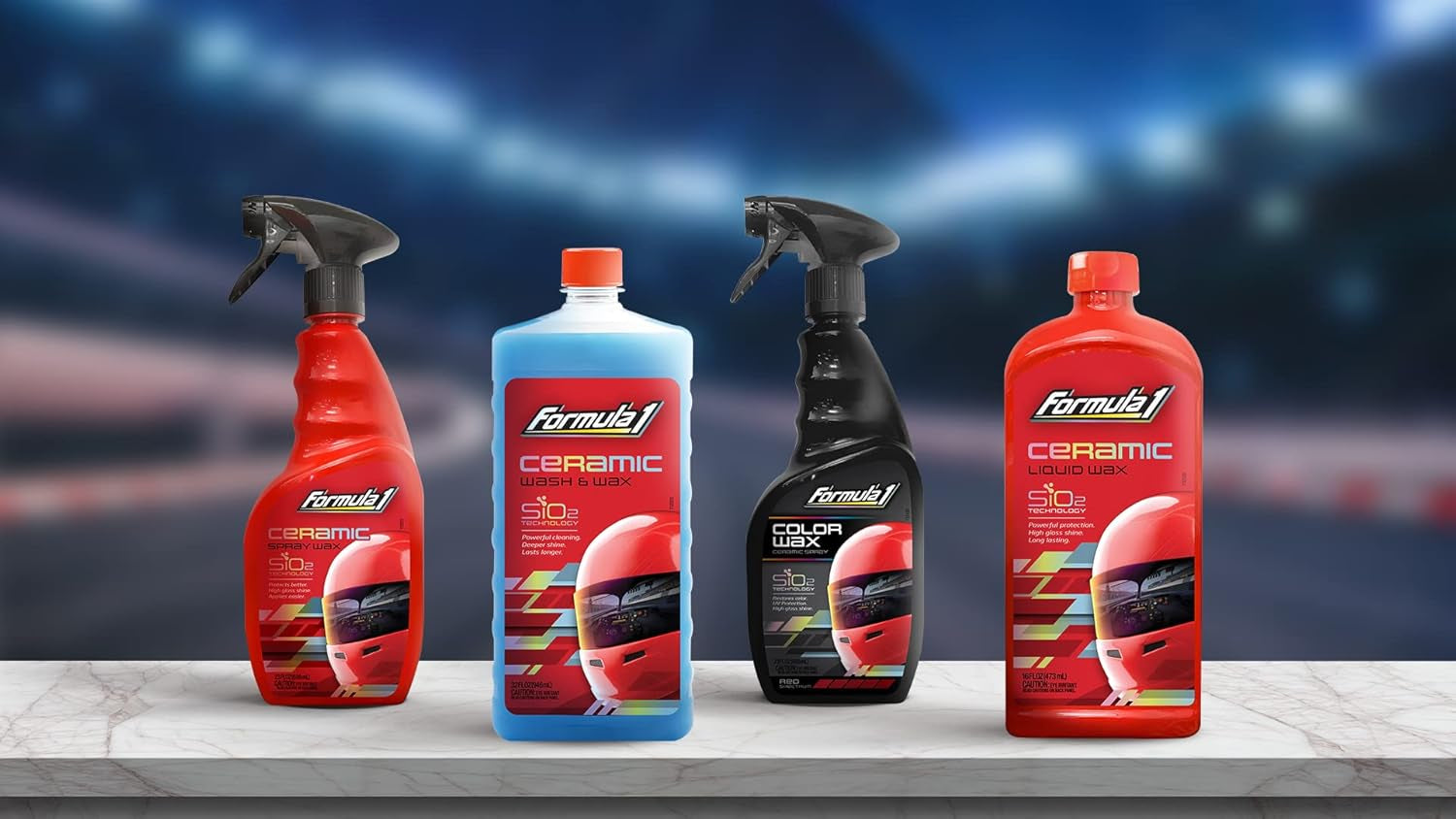 Ceramic Liquid Wax (16 Oz.) - Ultimate Shine and Protection for Your Car - Long-Lasting Hydrophobic Finish - Easy to Apply, Professional Grade