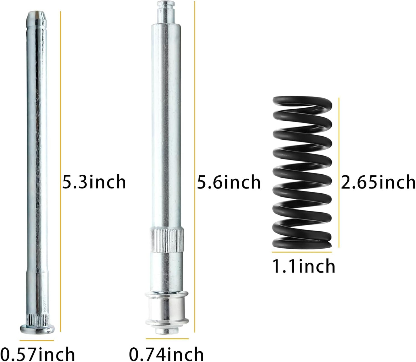 Door Hinge Roller Pin and Bushing Repair Kits + Door Spring Tool Compatible with Chevrolet C1500 C2500 C3500 K1500 K2500 K3500 GMC Suburban Tahoe
