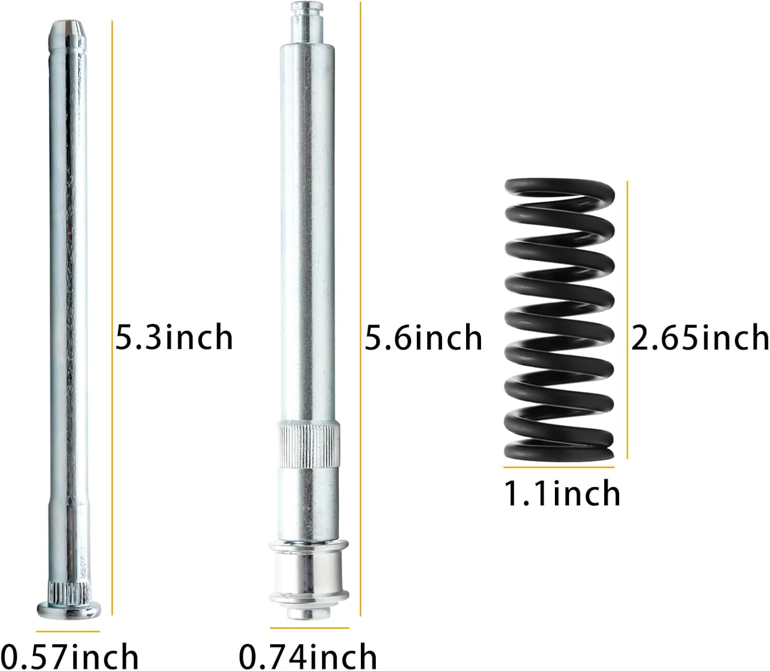 Door Hinge Roller Pin and Bushing Repair Kits + Door Spring Tool Compatible with Chevrolet C1500 C2500 C3500 K1500 K2500 K3500 GMC Suburban Tahoe