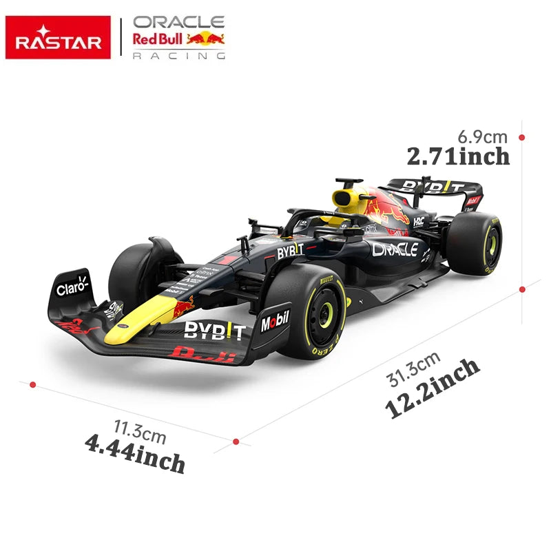 2022 Red Bull RB18 Racing RC Cars Model 1:18 2.4G Remove Controls Cars Toys DIY Label for Cars Adults