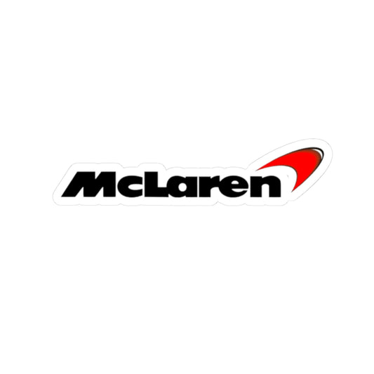 McLaren Kiss-Cut Stickers | Car Enthusiast Decals, Laptop Stickers, Auto Racing Accessories, Gift for Motorsport Fans, Car Decor