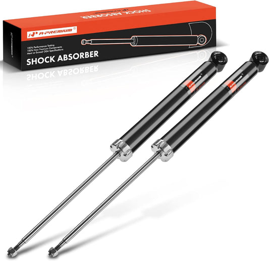 Rear Pair (2) Shock Absorber Strut Assembly Compatible with Audi A4, A4 Quattro,