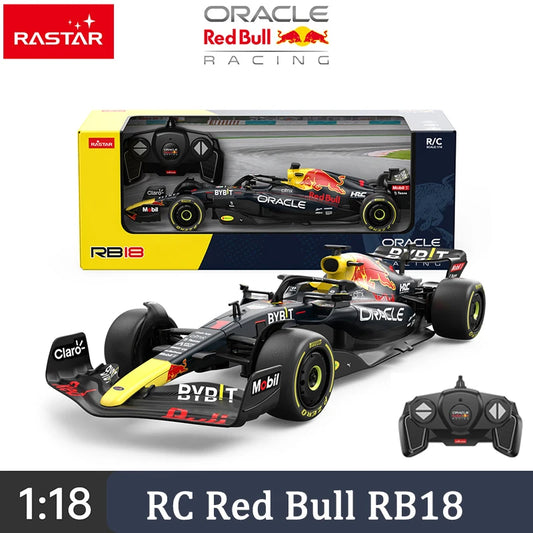 2022 Red Bull RB18 Racing RC Cars Model 1:18 2.4G Remove Controls Cars Toys DIY Label for Cars Adults