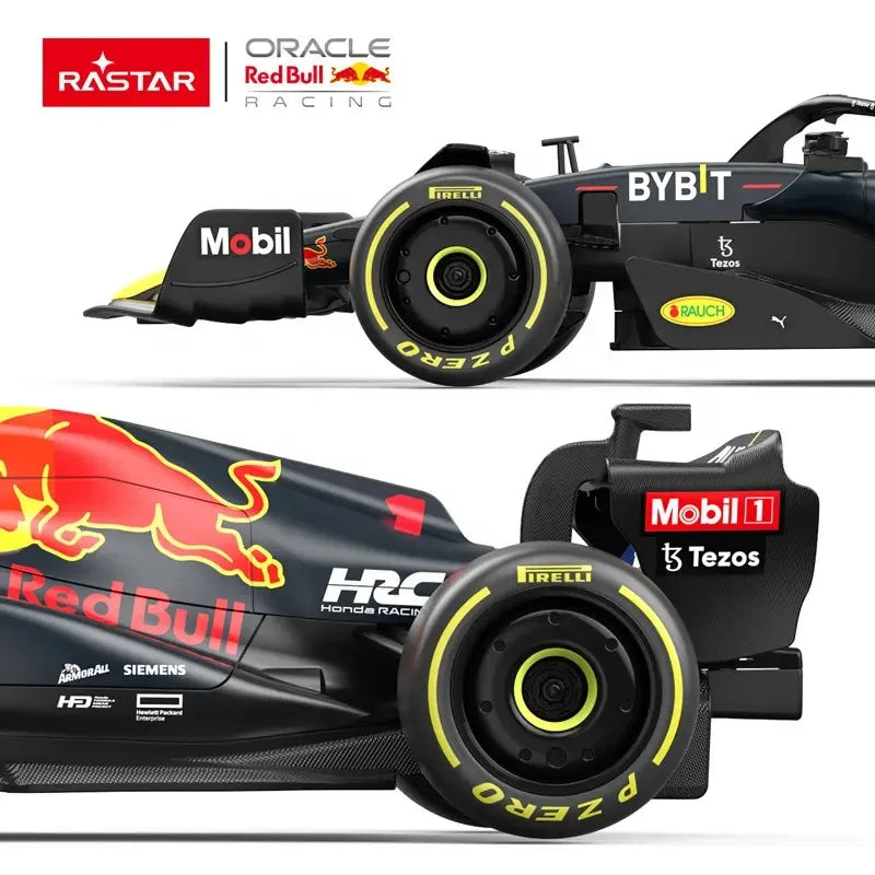 2022 Red Bull RB18 Racing RC Cars Model 1:18 2.4G Remove Controls Cars Toys DIY Label for Cars Adults