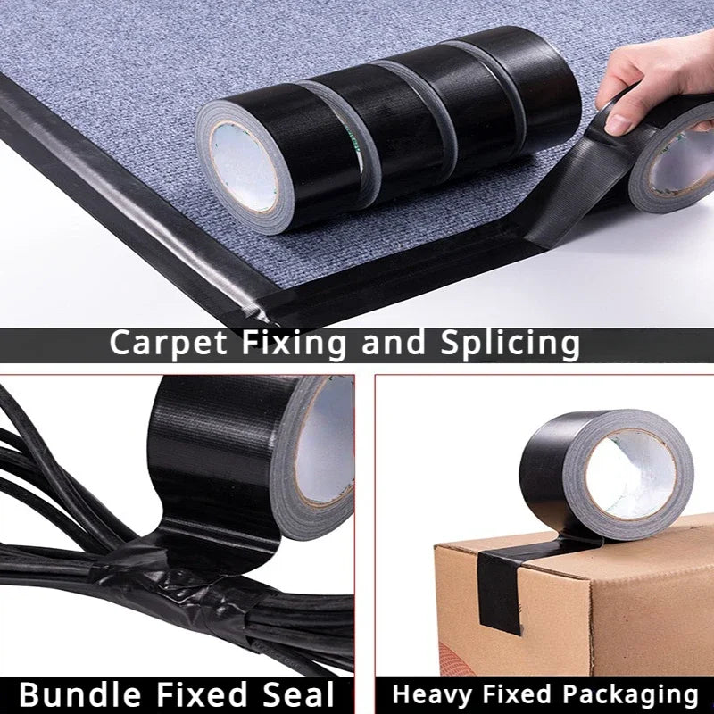 Black Cloth-Based Adhesive Tape Is Used for Cushion Repair Leather Seat Sofa Leak Repair Leather Wear-Resistant Repair Tape