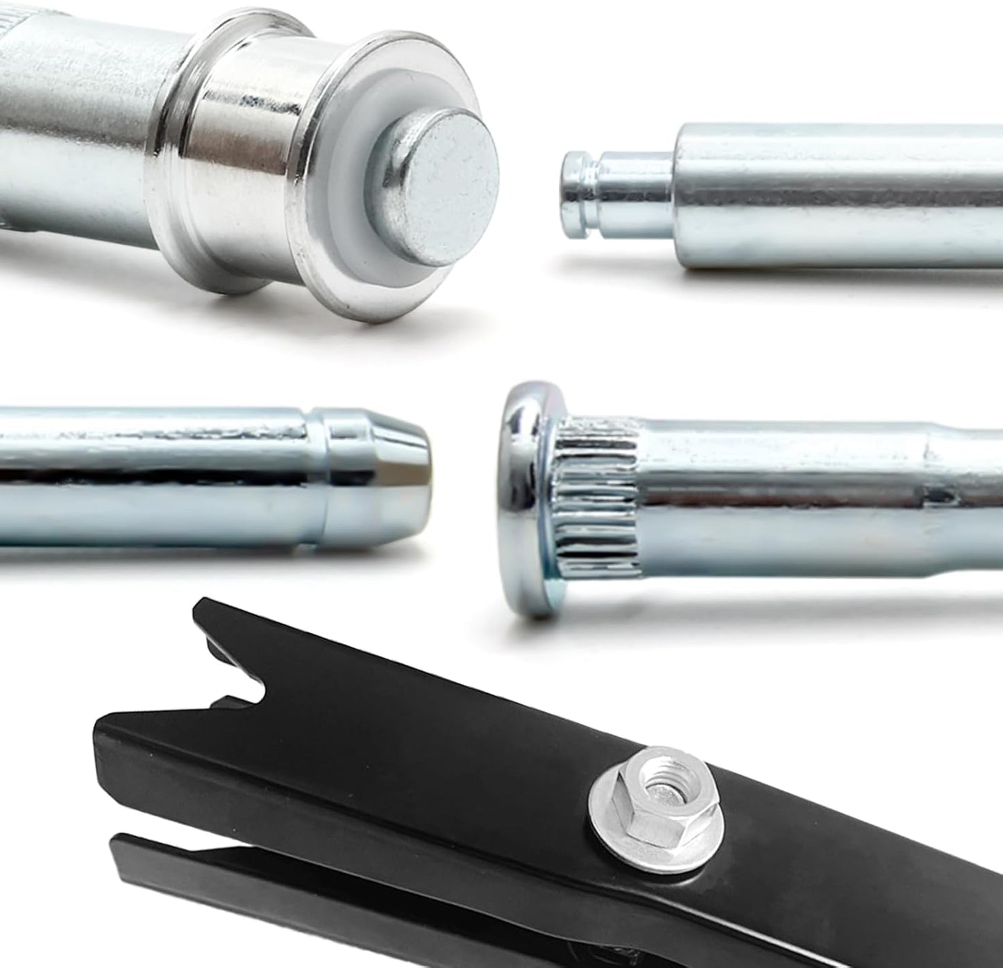 Door Hinge Roller Pin and Bushing Repair Kits + Door Spring Tool Compatible with Chevrolet C1500 C2500 C3500 K1500 K2500 K3500 GMC Suburban Tahoe