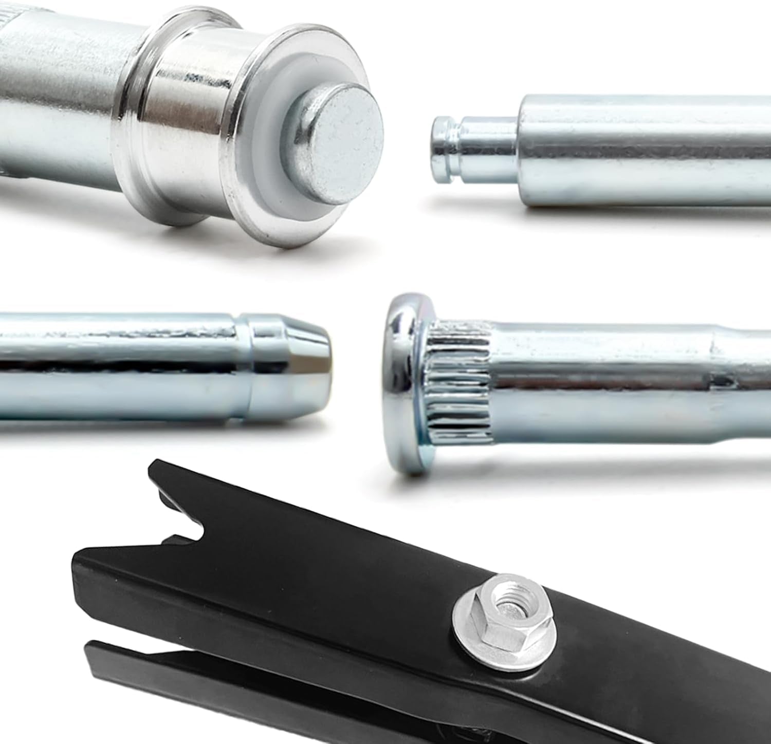 Door Hinge Roller Pin and Bushing Repair Kits + Door Spring Tool Compatible with Chevrolet C1500 C2500 C3500 K1500 K2500 K3500 GMC Suburban Tahoe