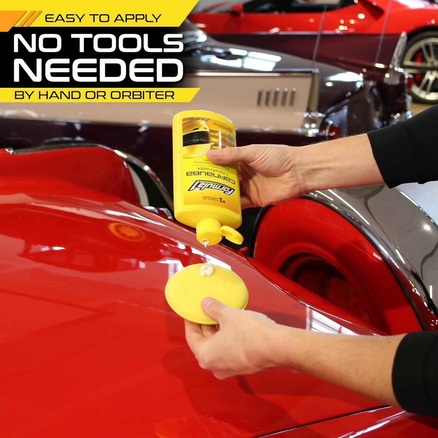 Carnauba Liquid Car Wax, High Gloss Shine & Protection for Auto Paint, Advanced Micropolishing to Remove Haze & Restore Vehicle Paint, 16 Oz