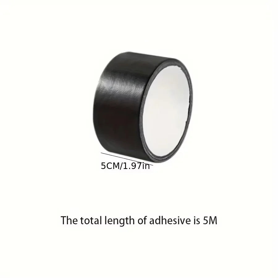 Black Cloth-Based Adhesive Tape Is Used for Cushion Repair Leather Seat Sofa Leak Repair Leather Wear-Resistant Repair Tape
